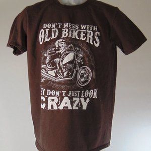 DON'T MESS WITH OLD BIKERS T-SHIRT